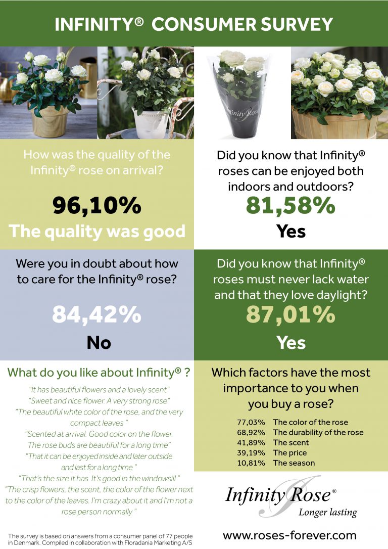 Infinity consumer survey Roses Forever
